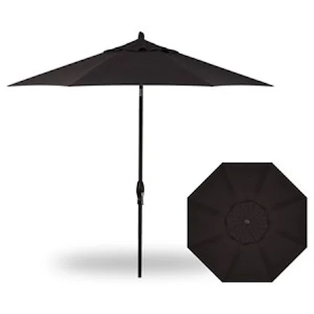 9' Auto Tilt Market Umbrella